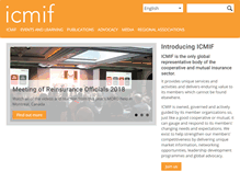 Tablet Screenshot of icmif.org